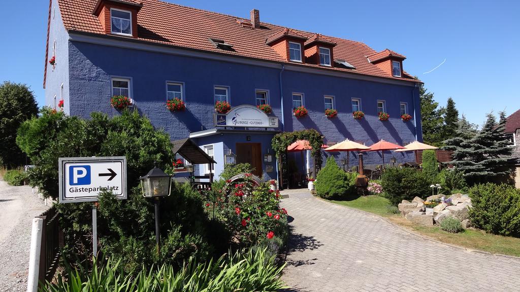 Logis L'Auberge Gutshof Bischofswerda Bagian luar foto